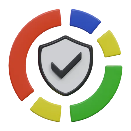 Data Protection  3D Icon