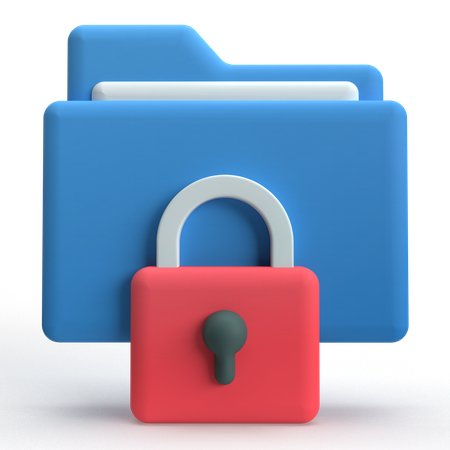 Data Protection  3D Icon