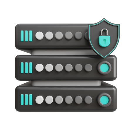 Data Protection  3D Icon