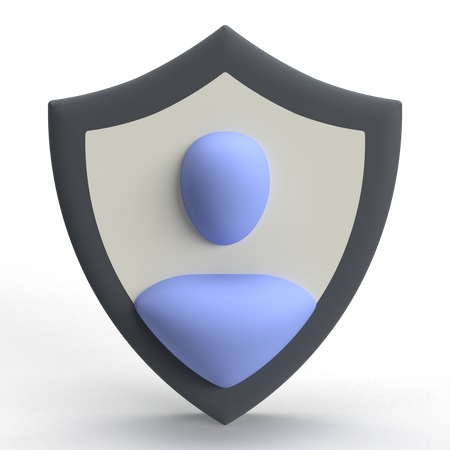 Data Protection  3D Icon