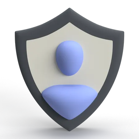 Data Protection  3D Icon