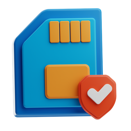 Data Protection  3D Icon