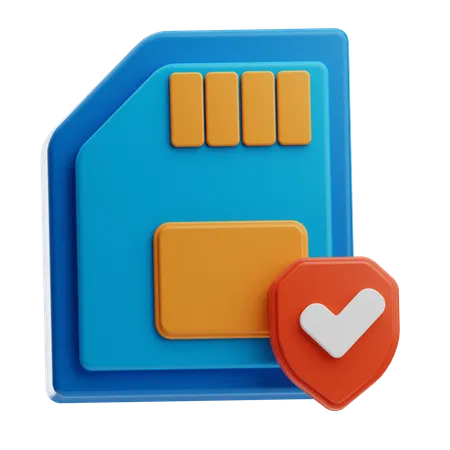 Data Protection  3D Icon