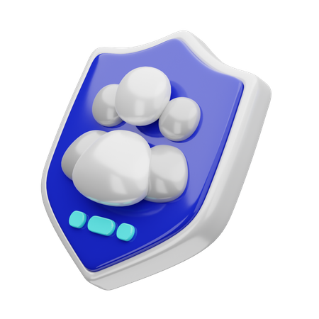 Data Protection  3D Icon