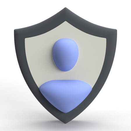 Data Protection  3D Icon