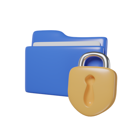 Data Protection 3D Icon