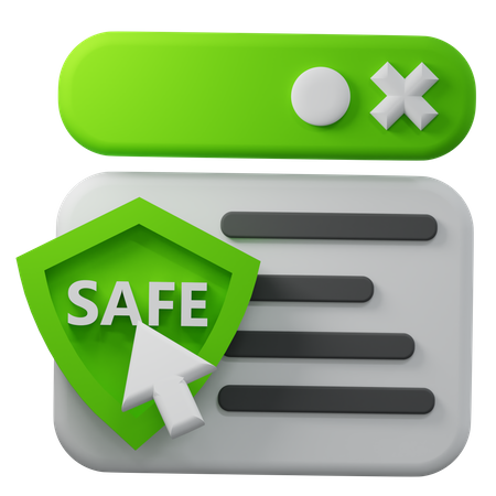 Data Protection  3D Icon