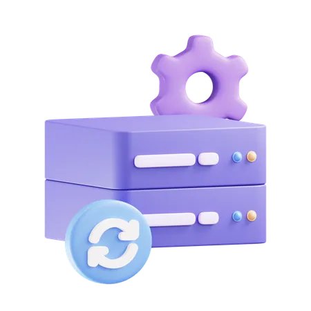 Data Recovery  3D Icon