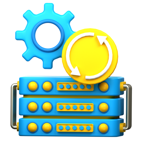 Data Recovery  3D Icon