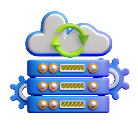 Data Recovery  3D Icon