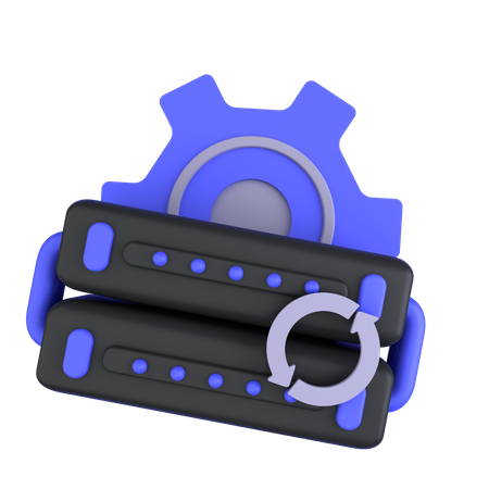 Data Recovery  3D Icon