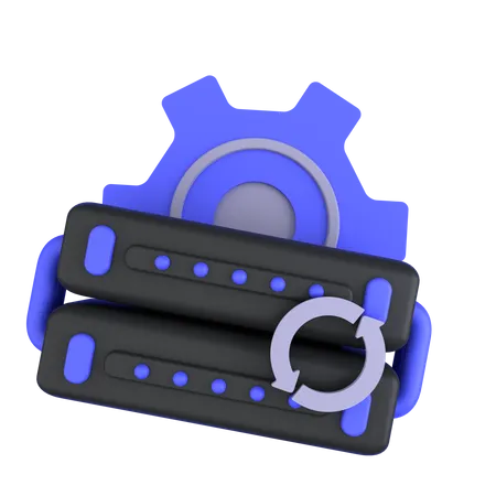 Data Recovery  3D Icon