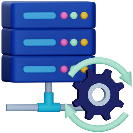 Data Recovery  3D Icon