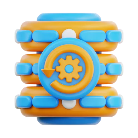 Data Recovery  3D Icon