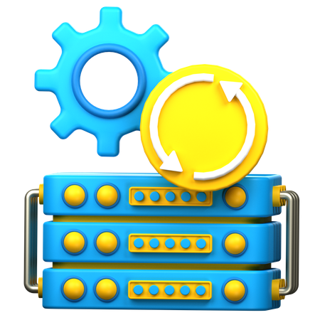 Data Recovery  3D Icon
