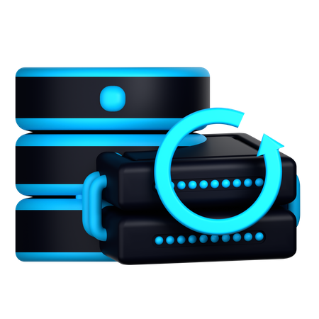 Data Recovery  3D Icon