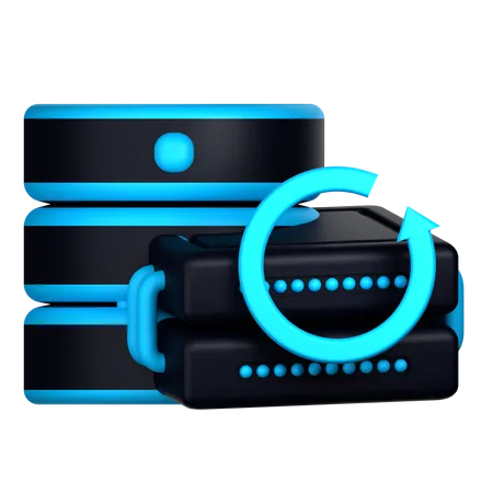 Data Recovery  3D Icon