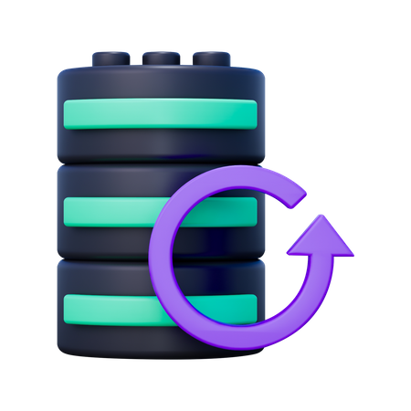 Data Recovery  3D Icon