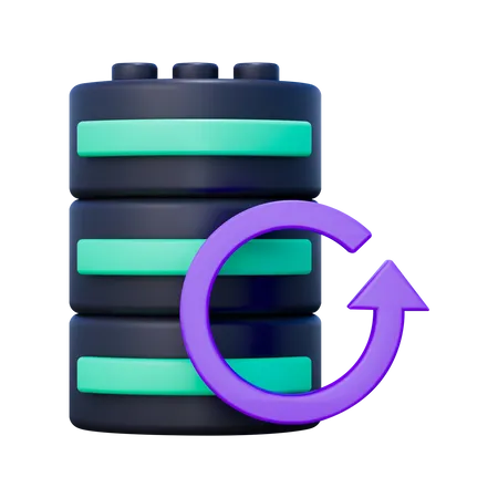 Data Recovery  3D Icon