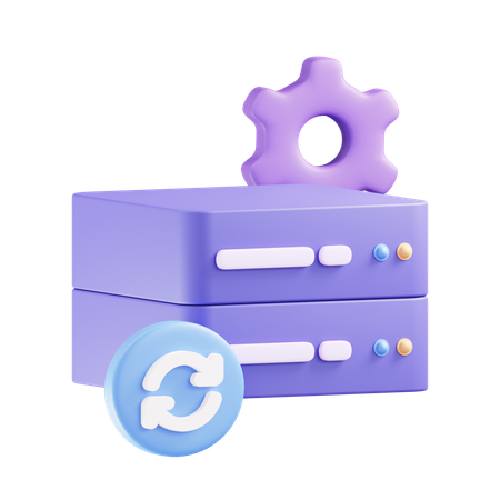 Data Recovery  3D Icon