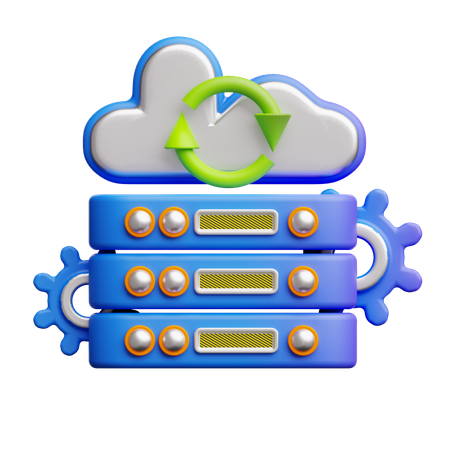 Data Recovery  3D Icon