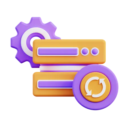 Data Recovery 3D Icon