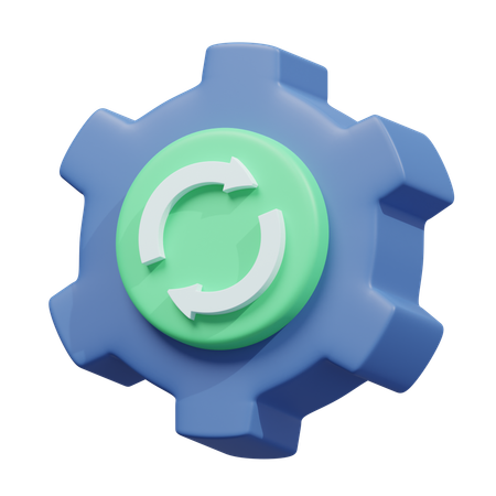 Data reset icon  3D Icon