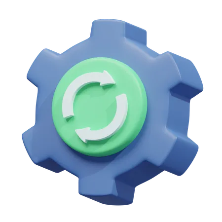 Data reset icon  3D Icon