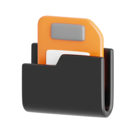 Data Saving  3D Icon