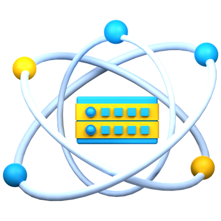Data Science  3D Icon