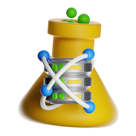 Data Science  3D Icon