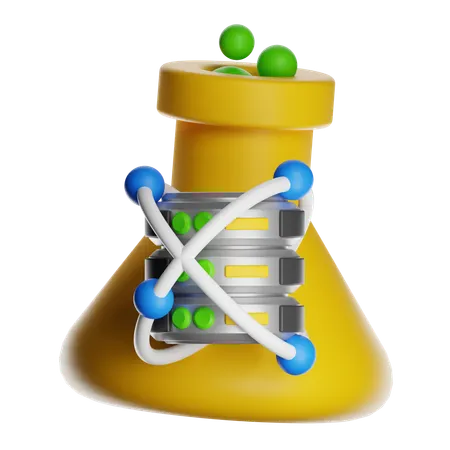 Data Science  3D Icon