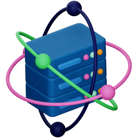 Data Science  3D Icon