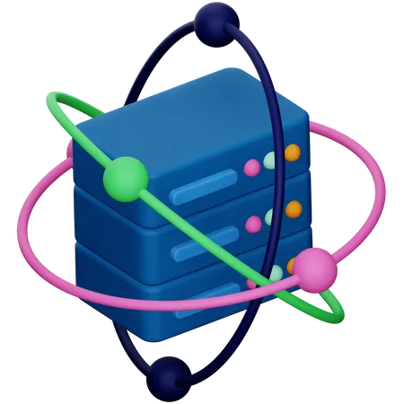 Data Science  3D Icon