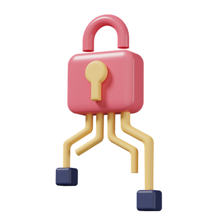 Data Secure  3D Icon