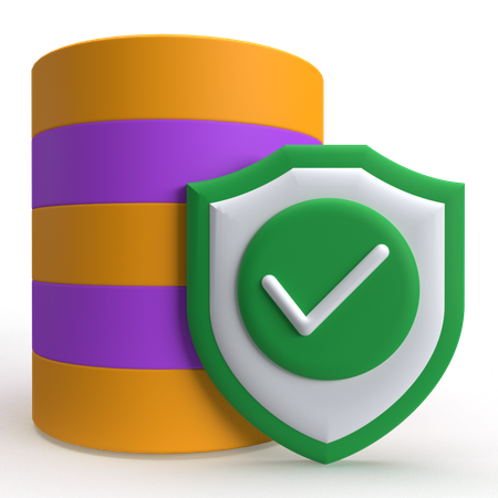 Data Security  3D Icon