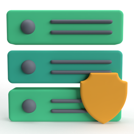 Data Security  3D Icon