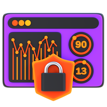 Data Security  3D Icon