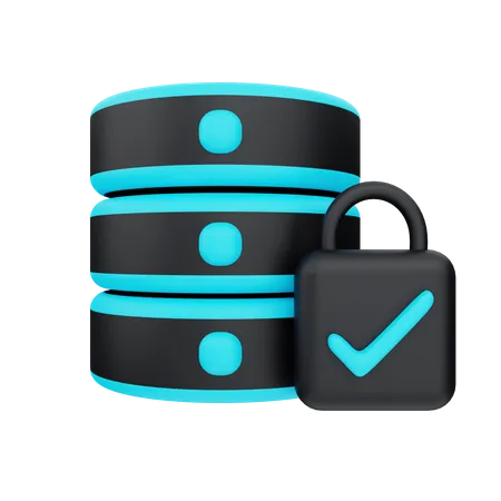 Data Security  3D Icon