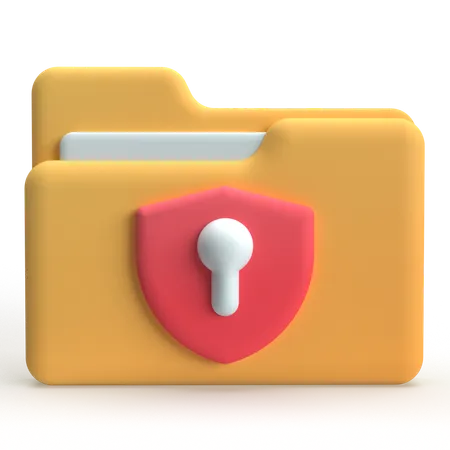 Data Security  3D Icon