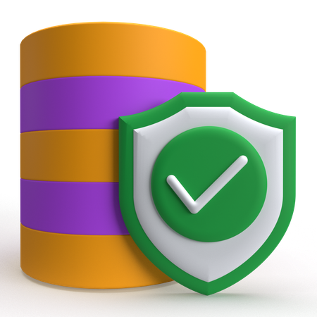 Data Security  3D Icon