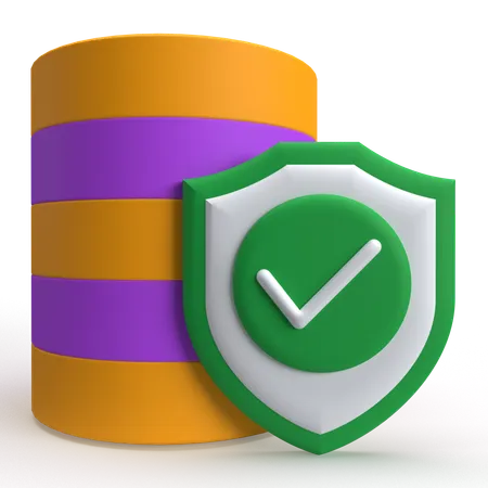 Data Security  3D Icon