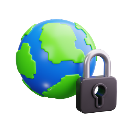 Data Security  3D Icon