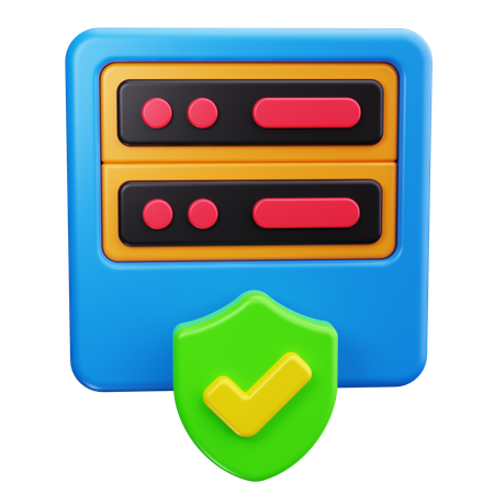 Data Security  3D Icon