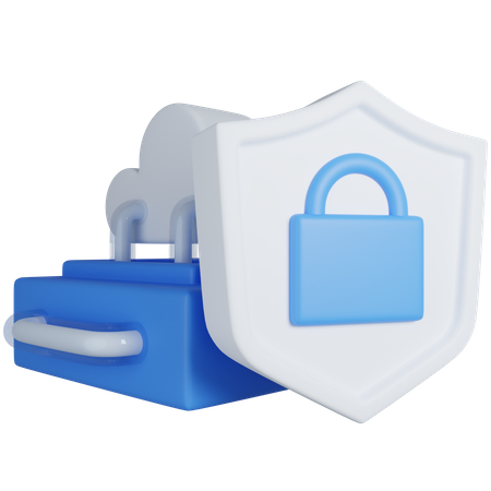 Data Security 3D Icon