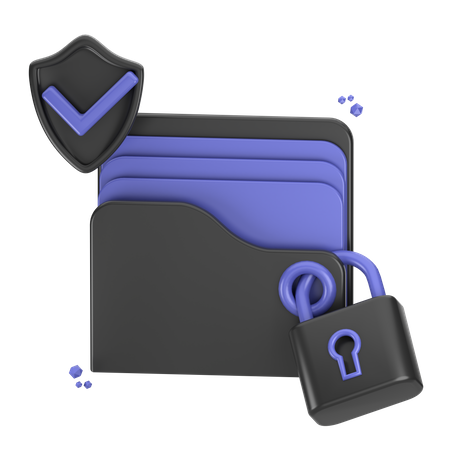 Data Security  3D Icon