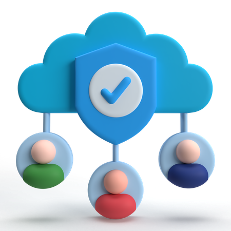Data Security  3D Icon