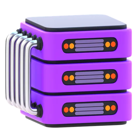 Data Server  3D Icon
