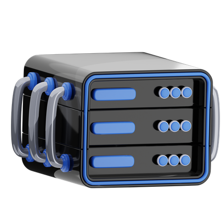 Data Server  3D Icon