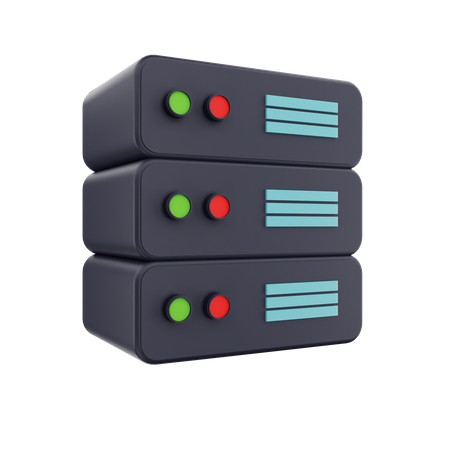 Data Server  3D Icon